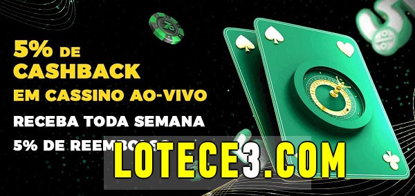 Promoções do cassino ao Vivo lotece 